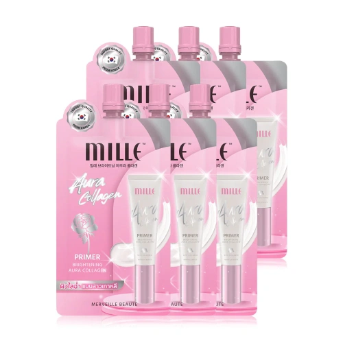 Mille Brightening Aura Collagen [6g x 6 Sachets]