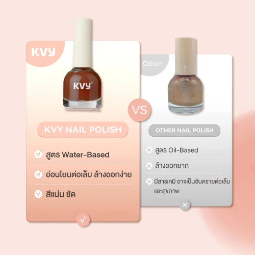 KVY Water-Based Nail Polish фото 5