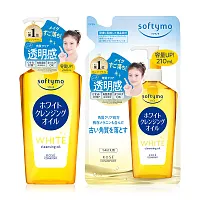 SOFTYMO White Cleansing Oil Special Set [240ml + Refill 210ml]