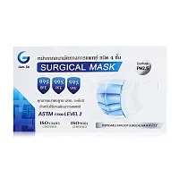 Gamsai Level2 Surgical Mask 4 Layers For Adult 50pcs