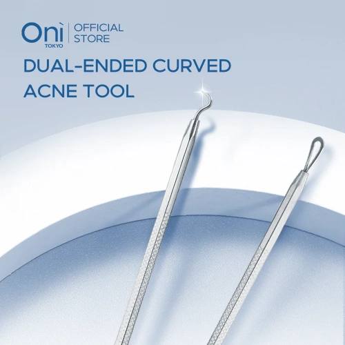Oni Dual-Ended Curved Acne Tool фото 2