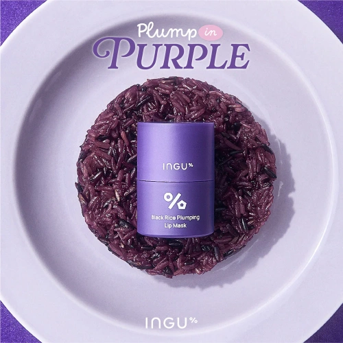 INGU Black Rice Plumping Lip Mask 14g. фото 2