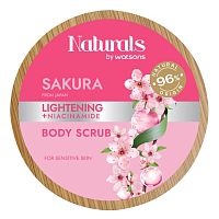 Naturals By Watsons Sakura Lightening Body Scrub 200g