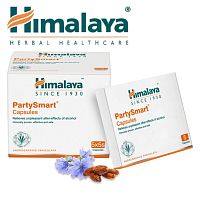 Средство от похмелья Пати Смарт / Party Smart Capsules Himalaya, 5 капсул. Индия