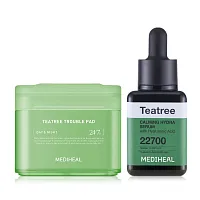 Mediheal Set 2 Item Mediheal Madecassoside Blemish Pad 170ml [100 Pads] + Mediheal Madecassoside Blemish Repair Serum 40ml