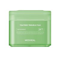 Mediheal Teatree Trouble Pad 100'S แผ่นบำรุงผิวเฉพาะจุด คุมมัน ลดสิว