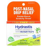 Boiron, Гранулы Hydrastis Meltaway, 3 тюбика, 80 гранул в каждом