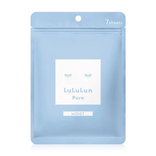 LuLuLun Pure Moist Face Mask 113ml [7 Sheets]