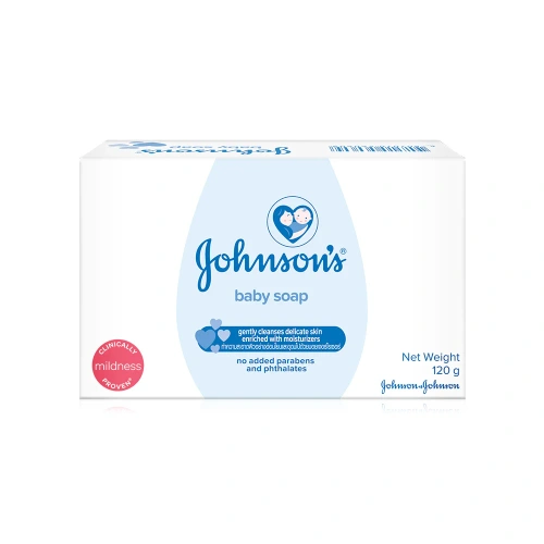 Johnsons Baby Regular Soap 120g