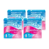 Carefree แผ่นอนามัย Panty Liner Fragrance-Free Breathable [40pcs x 4 pack]