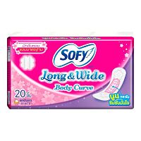 Sofy Pantiliner Regular Long  Wide Body Scented 20 Pcs.