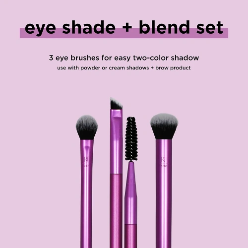 Real Techniques Eye Shade + Blend (3pcs) фото 2 Real Techniques Eye Shade + Blend (3pcs) фото 2