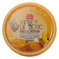 Скраб для Лица "Мед и Турмерик" 100 мл / Banna HoneyTurmeric Scrub Face 100 ml