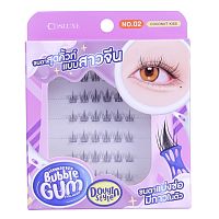 Cosluxe Winky Eyes Bubble Gum Eyelashes Douyin Style 36pcs. 02 Coconut Kiss