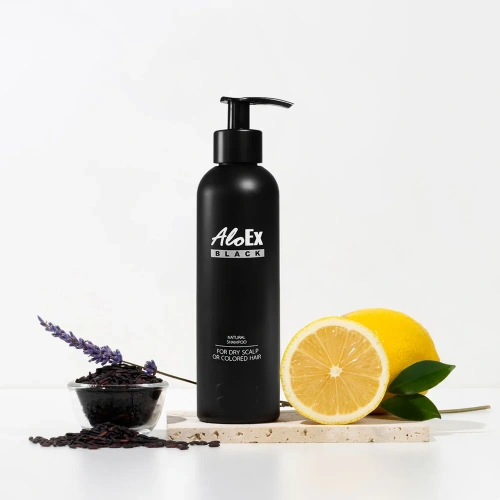 AloEx Organic Black Shampoo 200ml фото 2