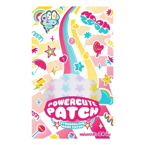 Moonzoon Powercute Patch Stars 24pcs.