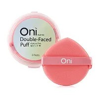 Oni Double-Faced Foundation Puff 3pcs