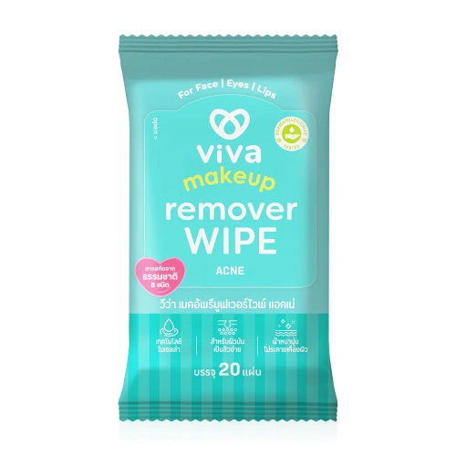 Viva Makeup Remover Wipe Smooth 20 Sheets