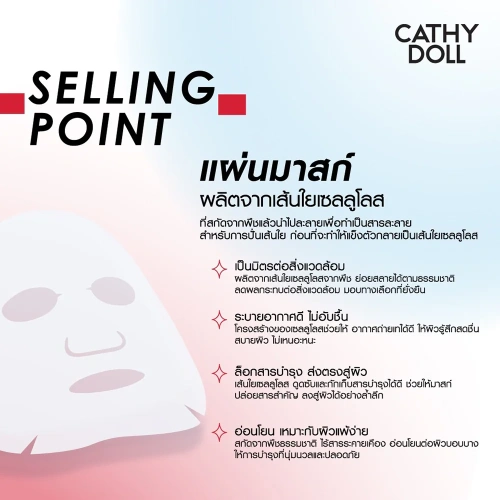Cathy Doll Spotlight Serum Mask Sheet 20g фото 4