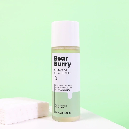 Bearburry Cica Acne Clear Toner 100ml фото 2 Bearburry Cica Acne Clear Toner 100ml фото 2