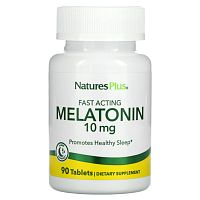 NaturesPlus, Мелатонин, 10 мг, 90 таблеток