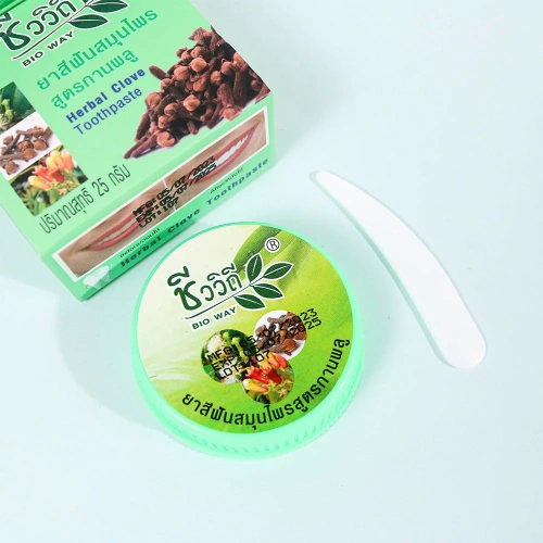 Bio Way Herbal Clove Toothpaste 25g фото 3