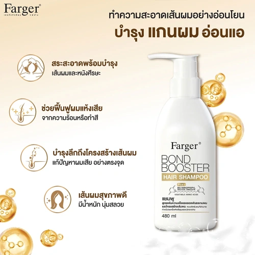 Farger Bond Booster Hair Shampoo 480ml фото 2