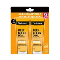 Neutrogena Deep Clean Facial Gel Cleanser 100 G.Twin Pack