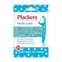 Plackers Flosser Twin Line [35 Counts]