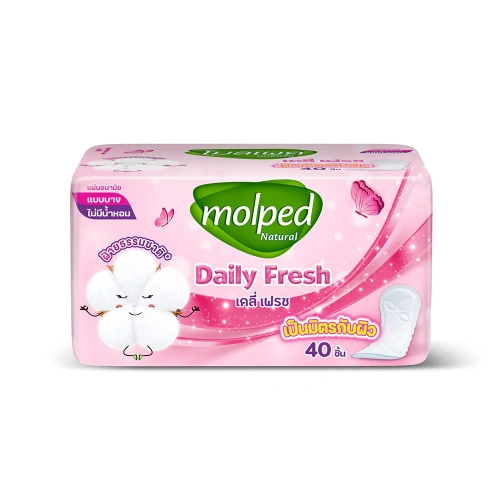 Molped แผ่นอนามัย Daily Fresh Slim 40pcs