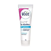 Veet Hair Removal Cream Pure Aloe Vera Sensitive Skin 25 G. ครีมกำจัดขน แว๊กซ์ขน