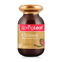 SpringLeaf Chitosan 500mg 120 Capsules ( Expiration Date : 2026.08.27 )
