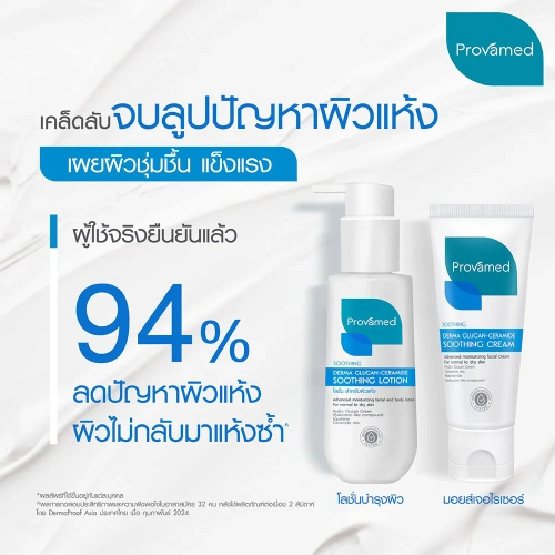 PROVAMED Derma Glucan-Ceramide Soothing Lotion 100ml фото 4 PROVAMED Derma Glucan-Ceramide Soothing Lotion 100ml фото 4