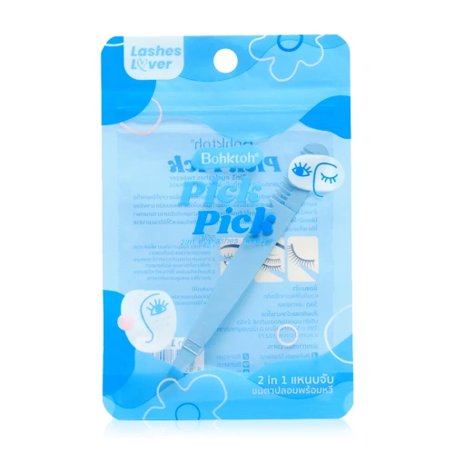 Bohktoh Pick Pick 2In1 Eyelashes Tweezer 1pc