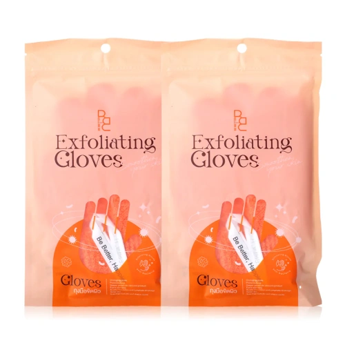 Be Better Exfoliating Gloves [1 Pair x 2 Packs]