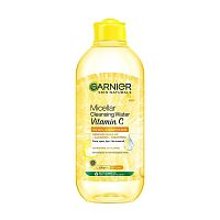 Garnier Skin Naturals Micellar Cleansing Water Vitamin C 400 Ml. เช็ดล้างเครื่องสำอาง