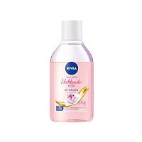 Nivea Rosy White Hokkaido Rose Oil-Infused Micellar 400 Ml. คลีนซิ่ง เช็ดเครื่องสำอาง