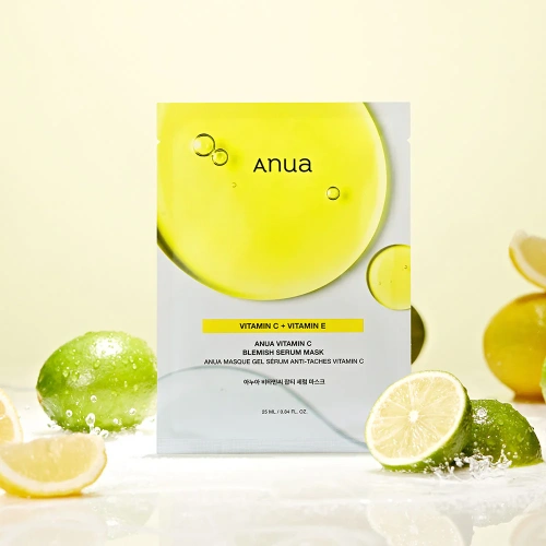 ANUA Vitamin C Blemish Serum Mask 25ml фото 2