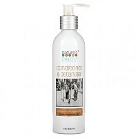 Nature's Baby Organics, Кондиционер и средство для расчесывания волос, ваниль и мандарин, 236,5 мл (8 унций)