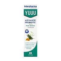 YUUU Toothpaste Advance Probiotic  Pine Needle 120 G.