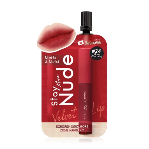 Smooto Stay More Nude Velvet Lip 2g