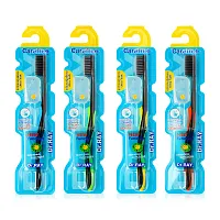 Dr.ray Toothbrush Carefree D5 1pc [Random Colors]
