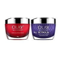 Olay Regenerist Micro-Sculpting Day Cream 50 G.+Retinol24 Moisturizer Night Cream 50