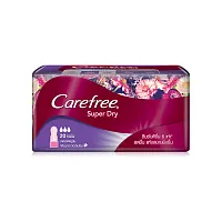 Carefree แผ่นอนามัย Panty Liner Super Dry Shower Fresh 20pcs