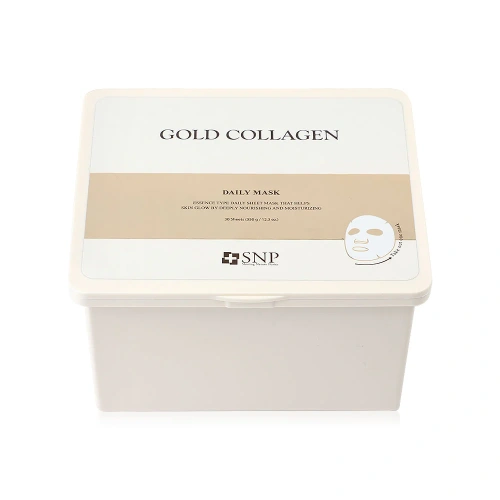 SNP Gold Collagen Daily Mask 350g [30 Sheets]