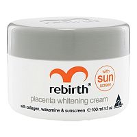Rebirth Placenta Whitening Cream 100 Ml.+ Soap 70 G.