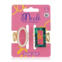 MEOLI Claw Clip M Alloy 2pcs