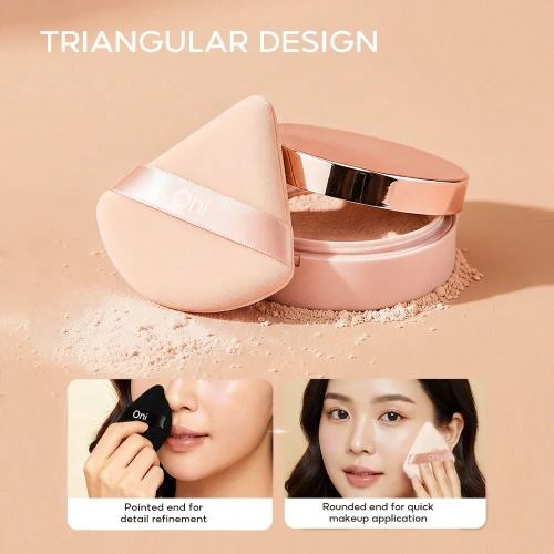 Oni Triangle Powder Puff 2pcs фото 4