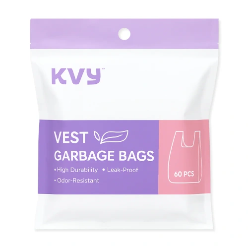KVY Vest Garbage Bags 60pcs