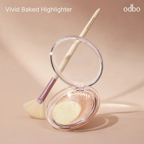 ODBO Vivid Baked Highlighter 7.5g OD106 фото 4